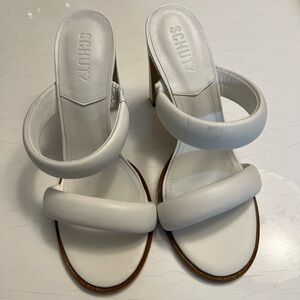 SCHUTZ White Sandals
